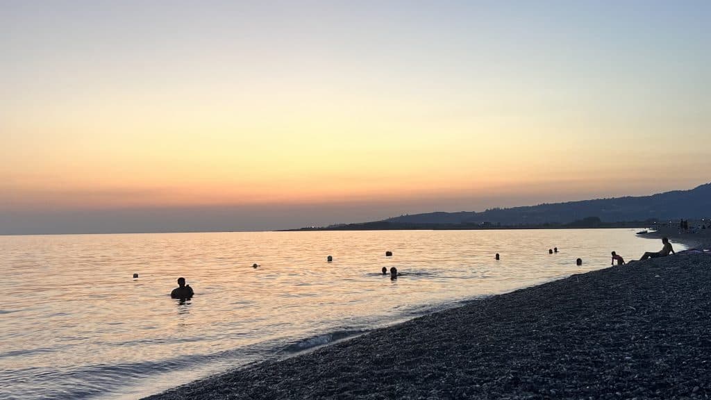 tramonto - lentezza - mare