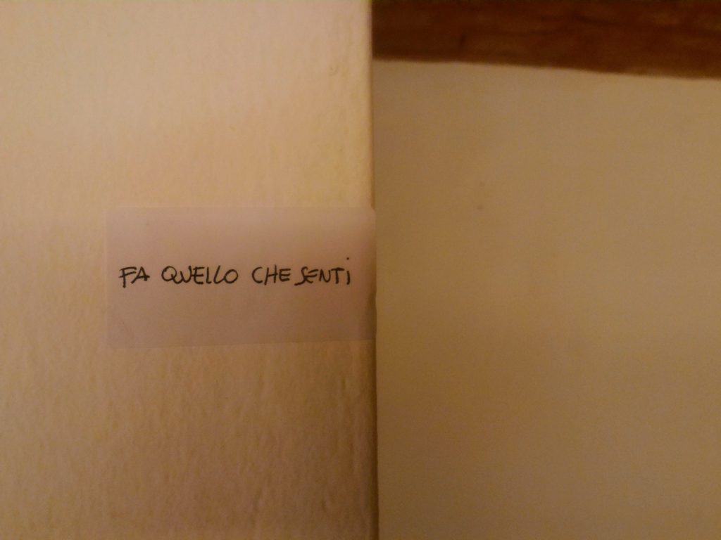 fa quello che senti